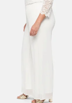 Weite Chiffonhose im Lagenlook, gefüttert<sheego Sale
