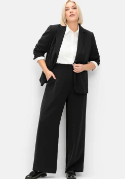 Weite gepflegte Hose mit Teilgummibund<sheego Outlet
