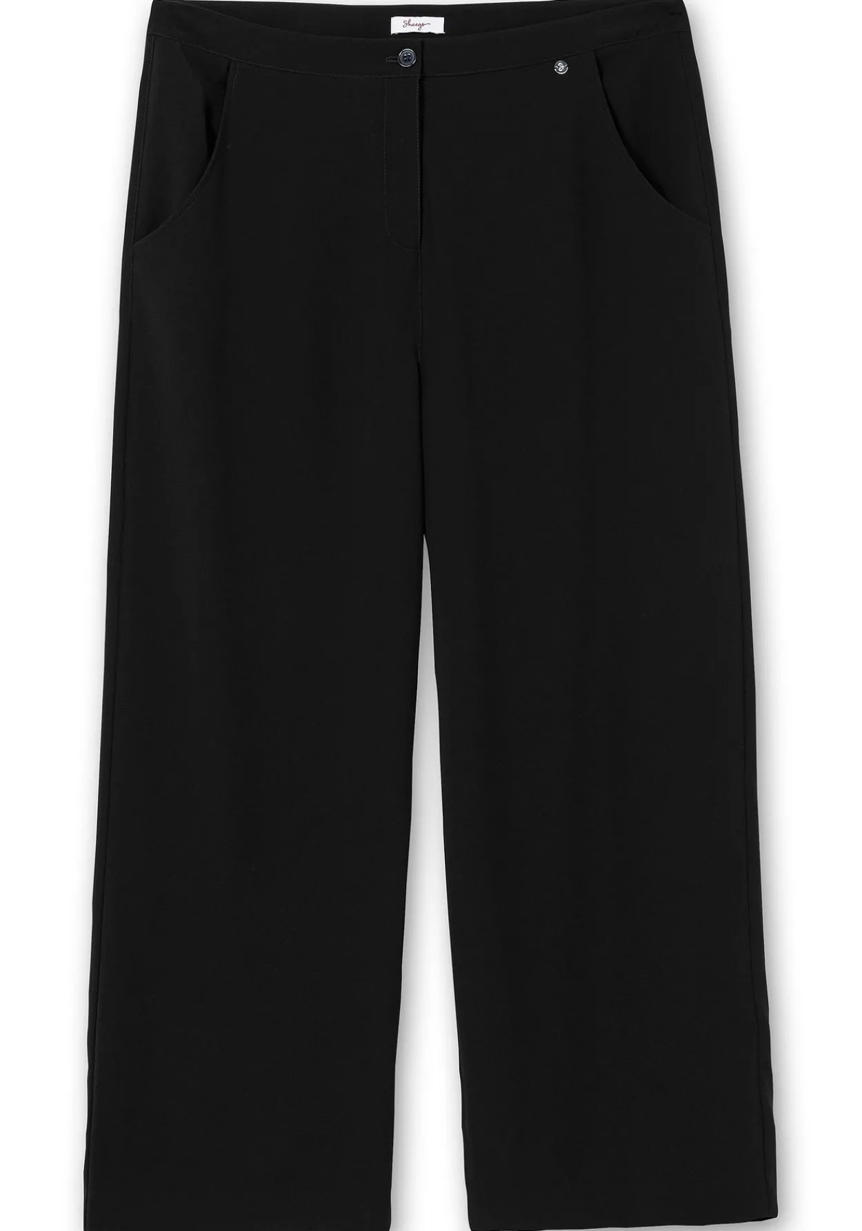 Weite High-Waist-Hose im Curvy-Schnitt ELLA<sheego Best