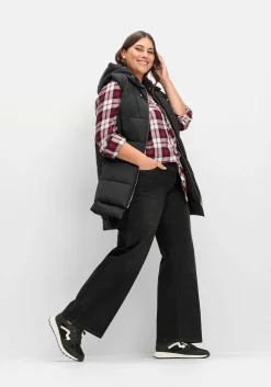 Weite High-Waist-Jeans im Curvy-Schnitt ANNE<sheego New