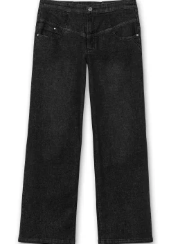 Weite High-Waist-Jeans im Curvy-Schnitt ANNE<sheego New