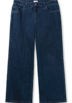 Weite High-Waist-Jeans im Curvy-Schnitt ELLA<sheego Outlet