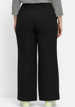 Weite Hose im Curvy-Schnitt ELLA mit Bundfalten<sheego New