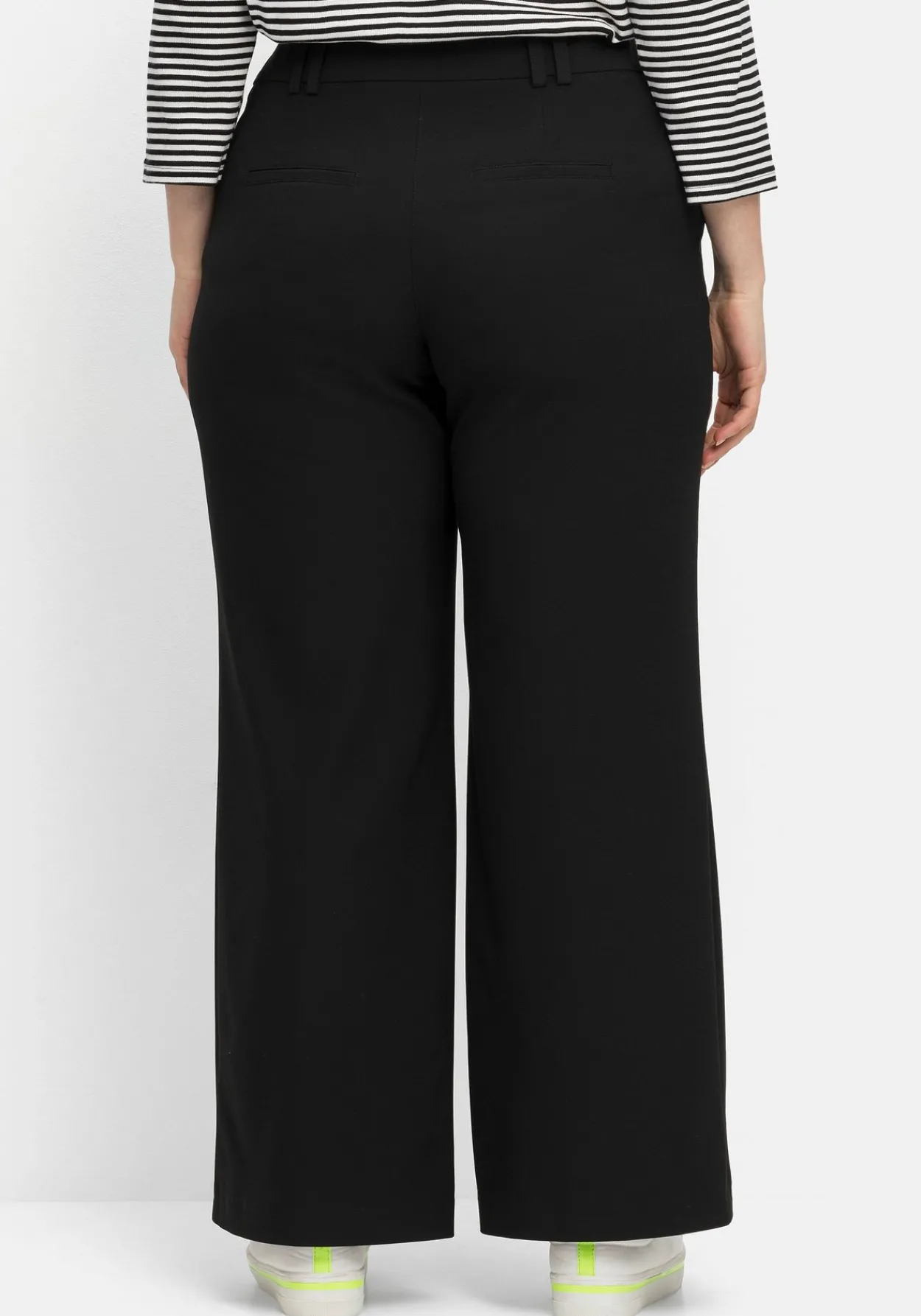 Weite Hose im Curvy-Schnitt ELLA mit Bundfalten<sheego New