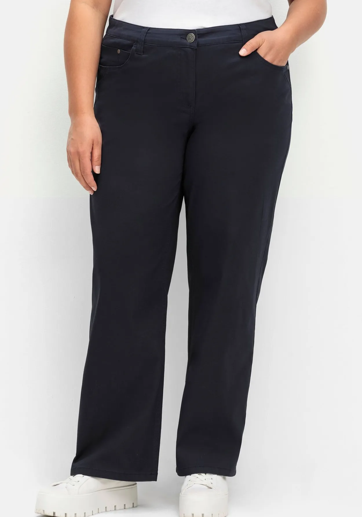 Weite Hose im Curvy-Schnitt ELLA<sheego Outlet