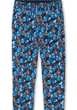 Weite Hose mit Blumendruck und breitem Smokbund<sheego New
