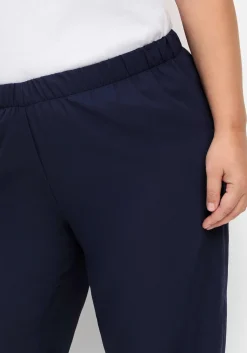 Weite Hose mit elastischem Bund und Innenfutter<sheego Sale