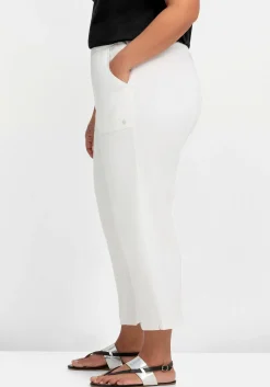 Weite 7/8-Hose mit Gummizugbund<sheego Fashion