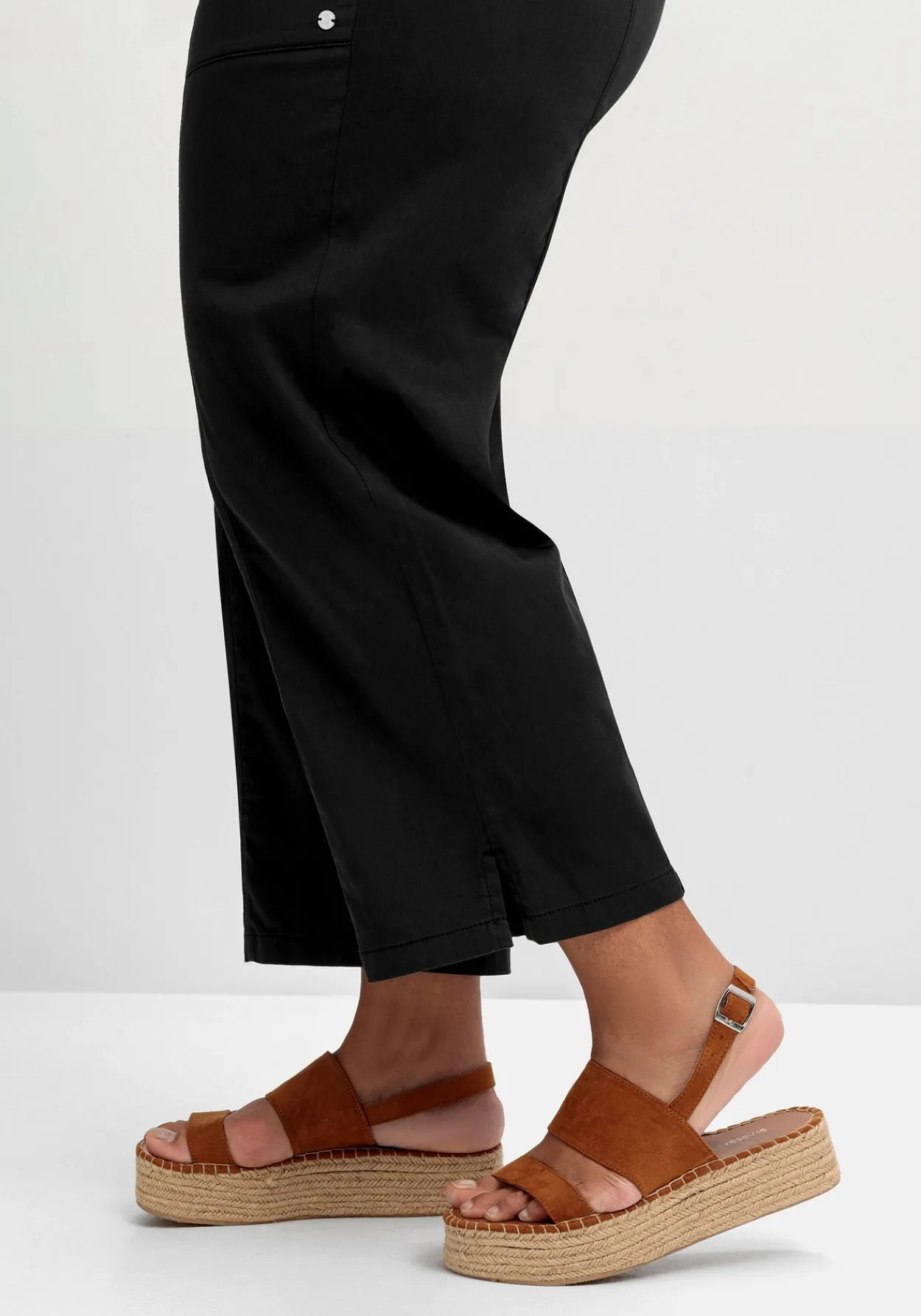 Weite 7/8-Hose mit Gummizugbund<sheego Outlet