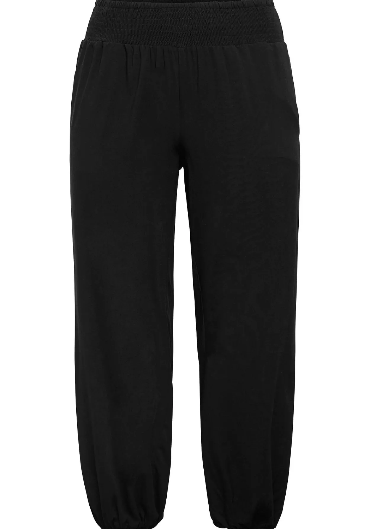 Weite Hose mit Smokbund, aus Viskose<sheego Discount