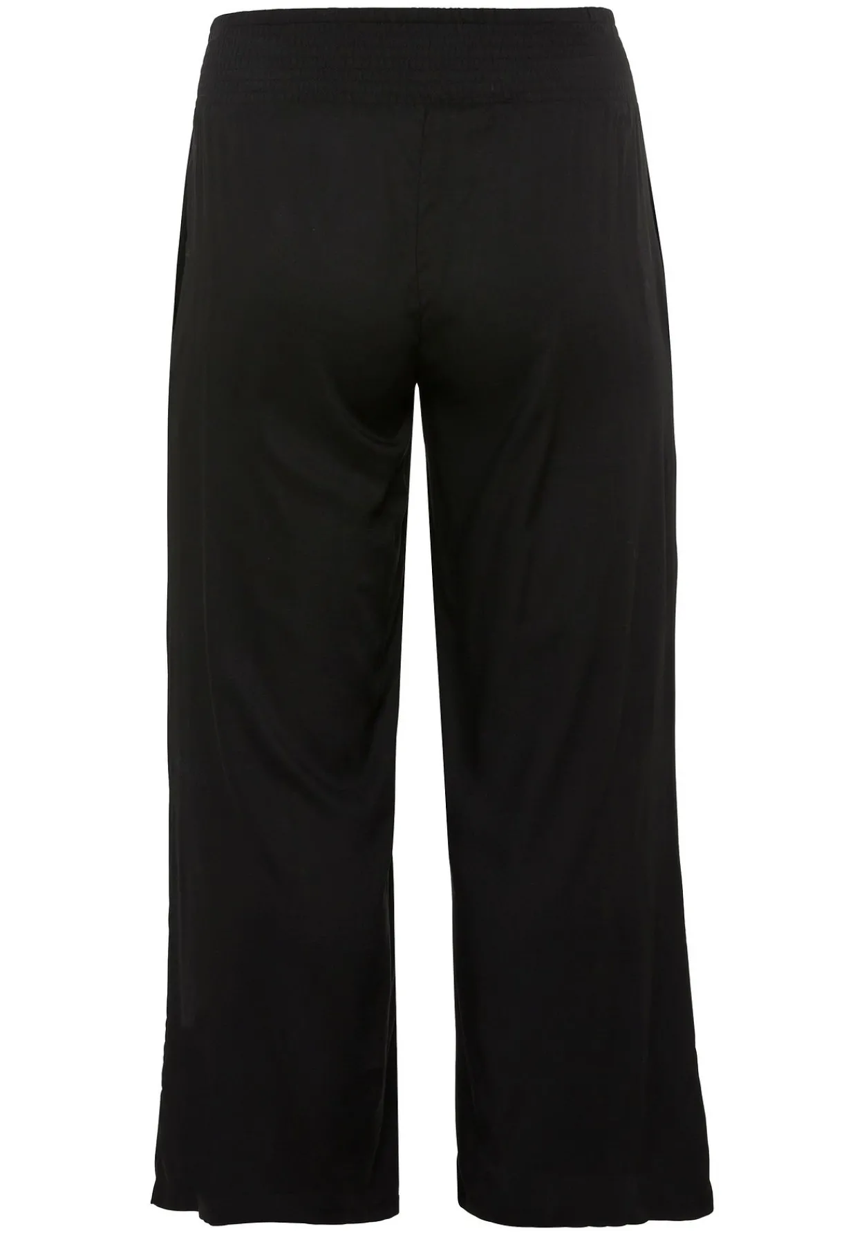 Weite Hose mit Smokbund und Taschen<sheego Fashion