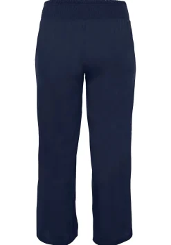 Weite Hose mit Smokbund und Taschen<sheego Sale