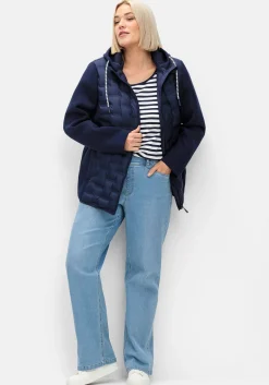Weite Jeans im Curvy-Schnitt ELLA, mit Teilgummibund<sheego Fashion