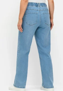 Weite Jeans im Curvy-Schnitt ELLA, mit Teilgummibund<sheego Fashion