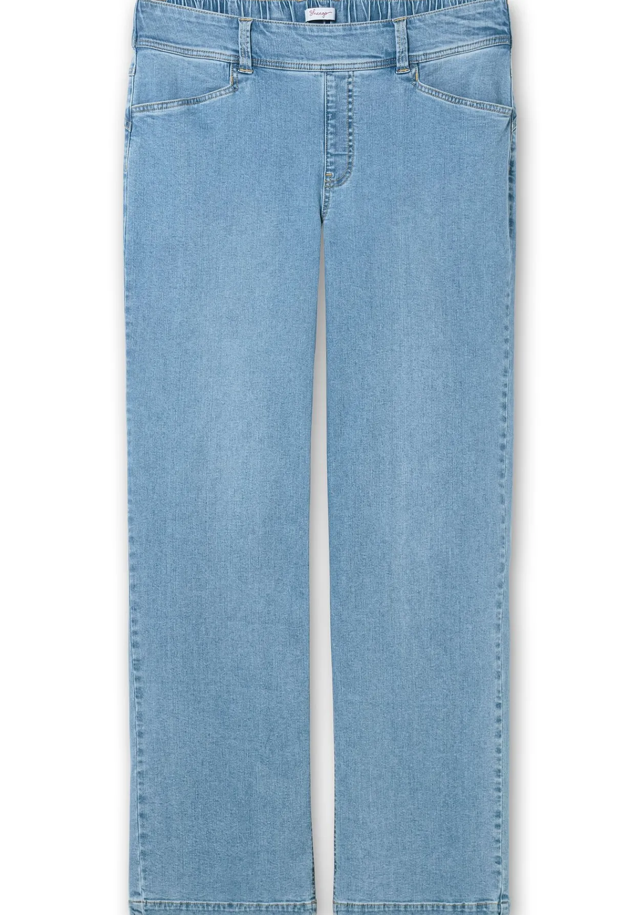 Weite Jeans im Curvy-Schnitt ELLA, mit Teilgummibund<sheego Fashion