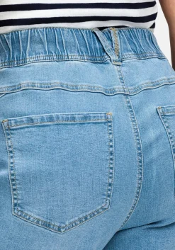 Weite Jeans im Curvy-Schnitt ELLA, mit Teilgummibund<sheego Fashion