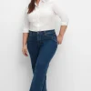 Weite Jeans in Curvy-Schnitt ELLA<sheego Online