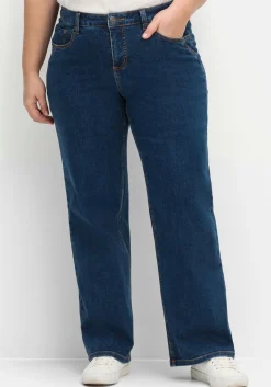 Weite Jeans in Curvy-Schnitt ELLA<sheego Online