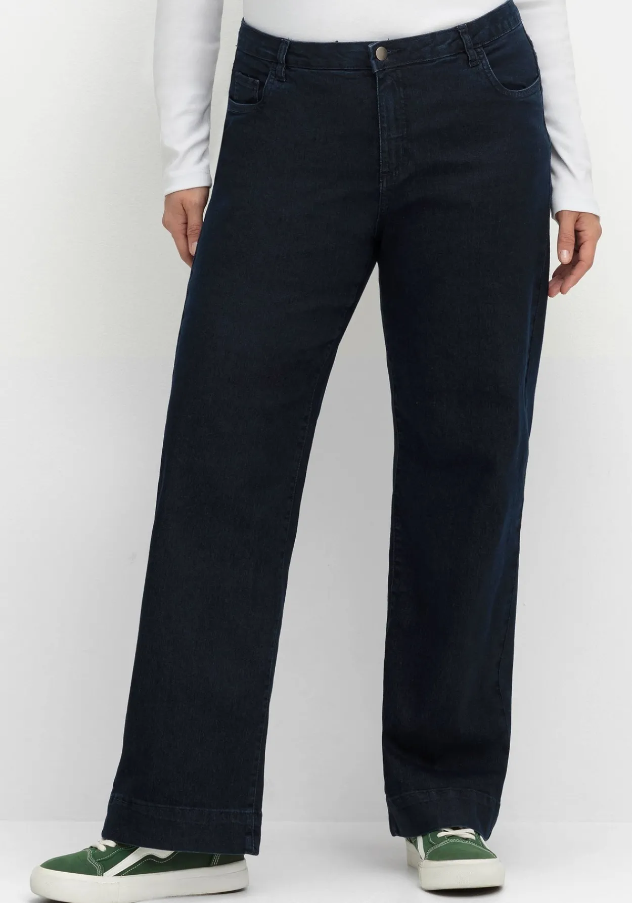 Weite Jeans in Five-Pocket-Form<sheego New