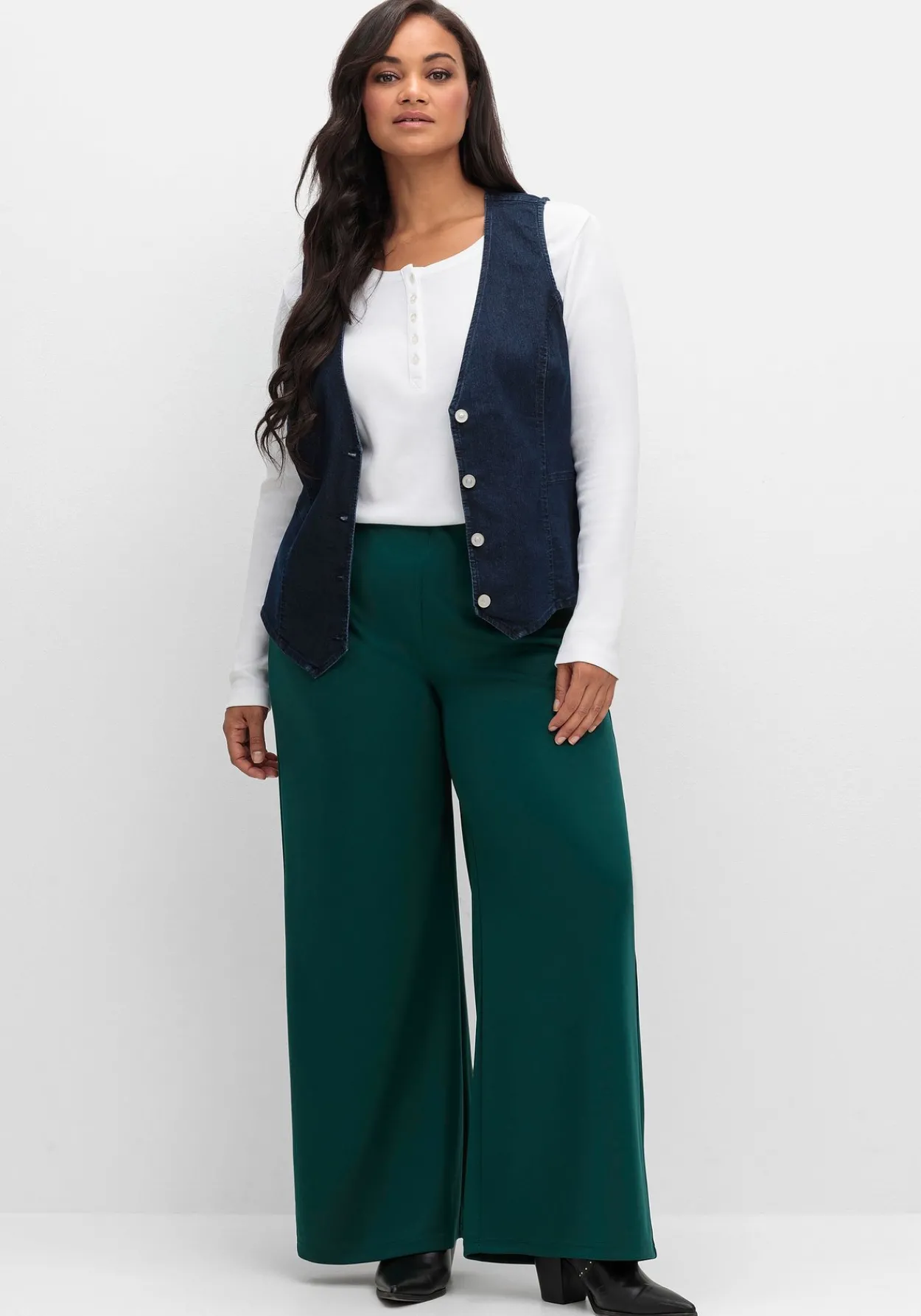 Weite Jerseyhose mit Schlupfbund<sheego New