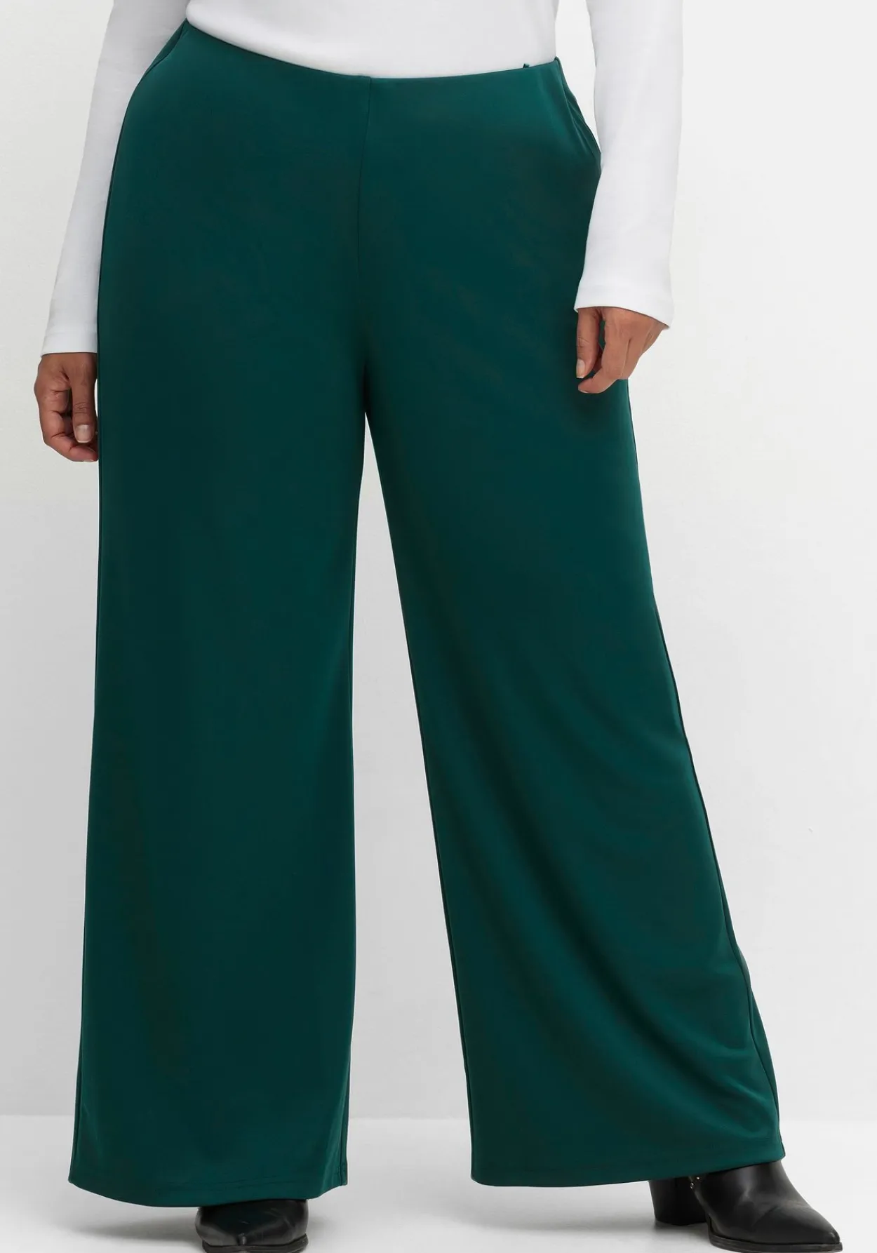 Weite Jerseyhose mit Schlupfbund<sheego New