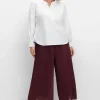 Weite Plisseehose in 7/8-Länge, mit Stretchbund<sheego Hot