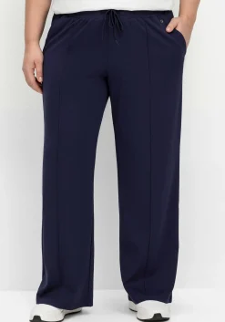 Weite Sporthose mit Teilungsnaht vorn<sheego Best