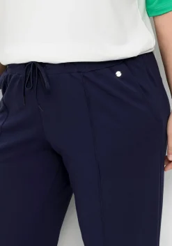 Weite Sporthose mit Teilungsnaht vorn<sheego Best