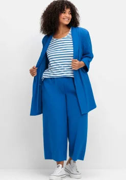 Weite verkürzte Hose mit Schlupfbund<sheego Sale
