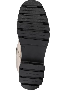 Weitschaft-Lederstiefel mit Stretcheinsatz<sheego Discount