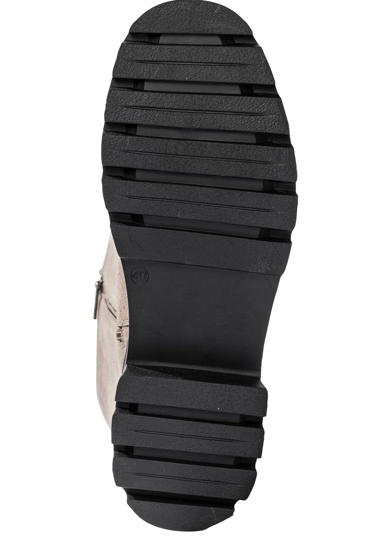 Weitschaft-Lederstiefel mit Stretcheinsatz<sheego Discount