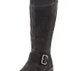 Weitschaftstiefel aus Leder mit Zierband<sheego Online