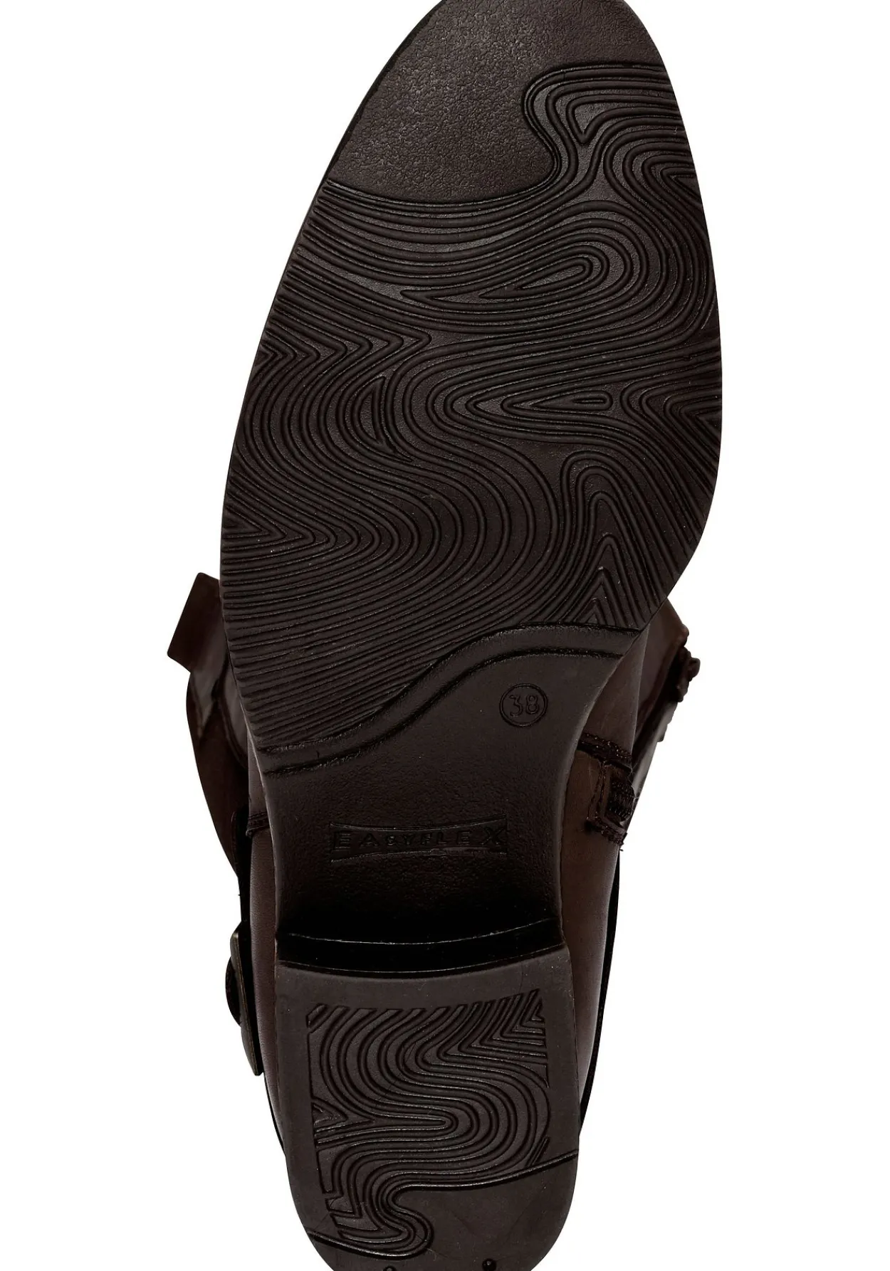 Weitschaftstiefel aus Leder mit Zierschnalle<sheego Clearance