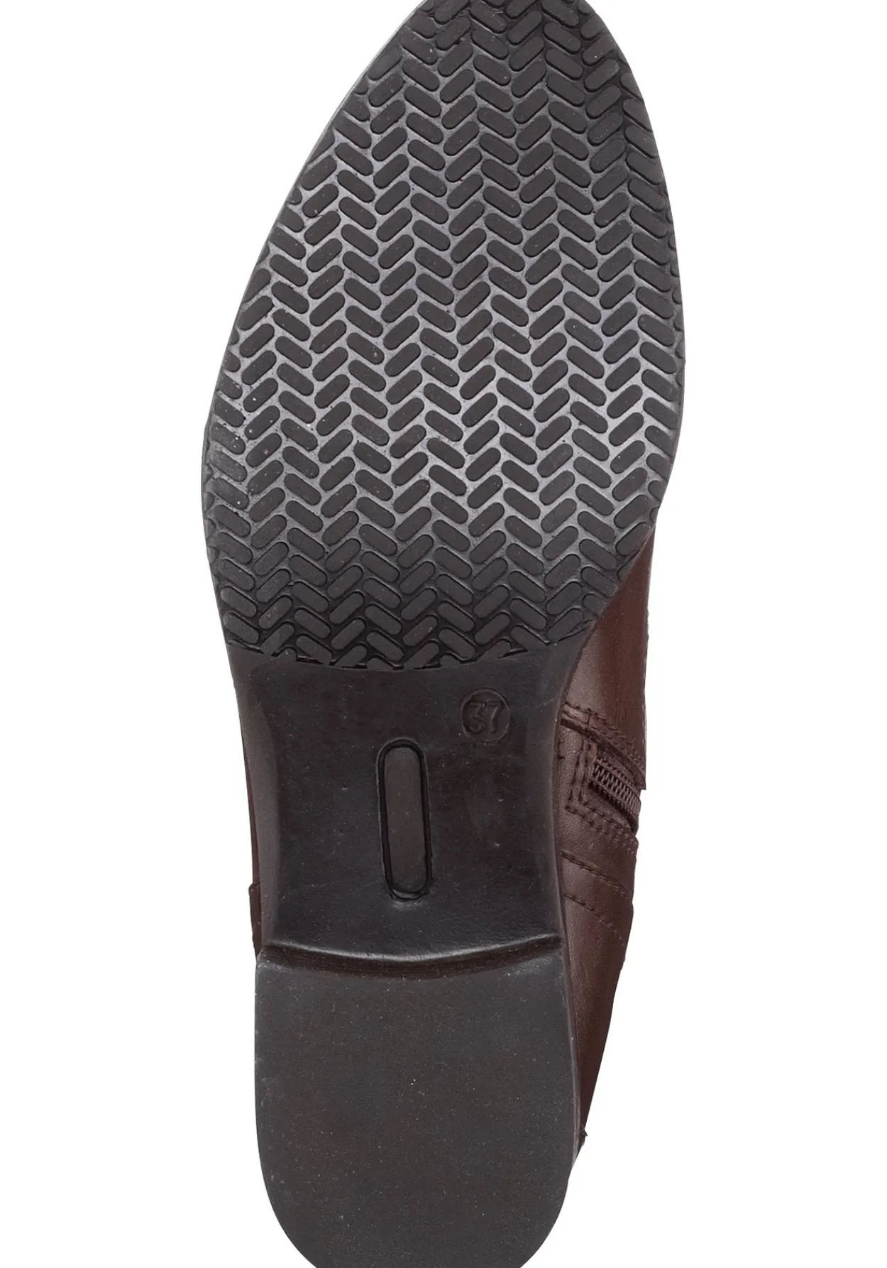 Weitschaftstiefel aus Leder mit drei Zierschnallen<sheego Online