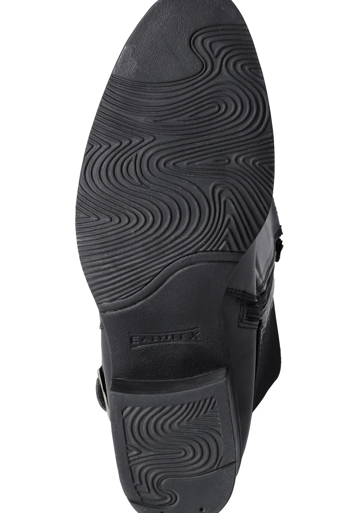Weitschaftstiefel aus Leder mit Zierschnalle<sheego New