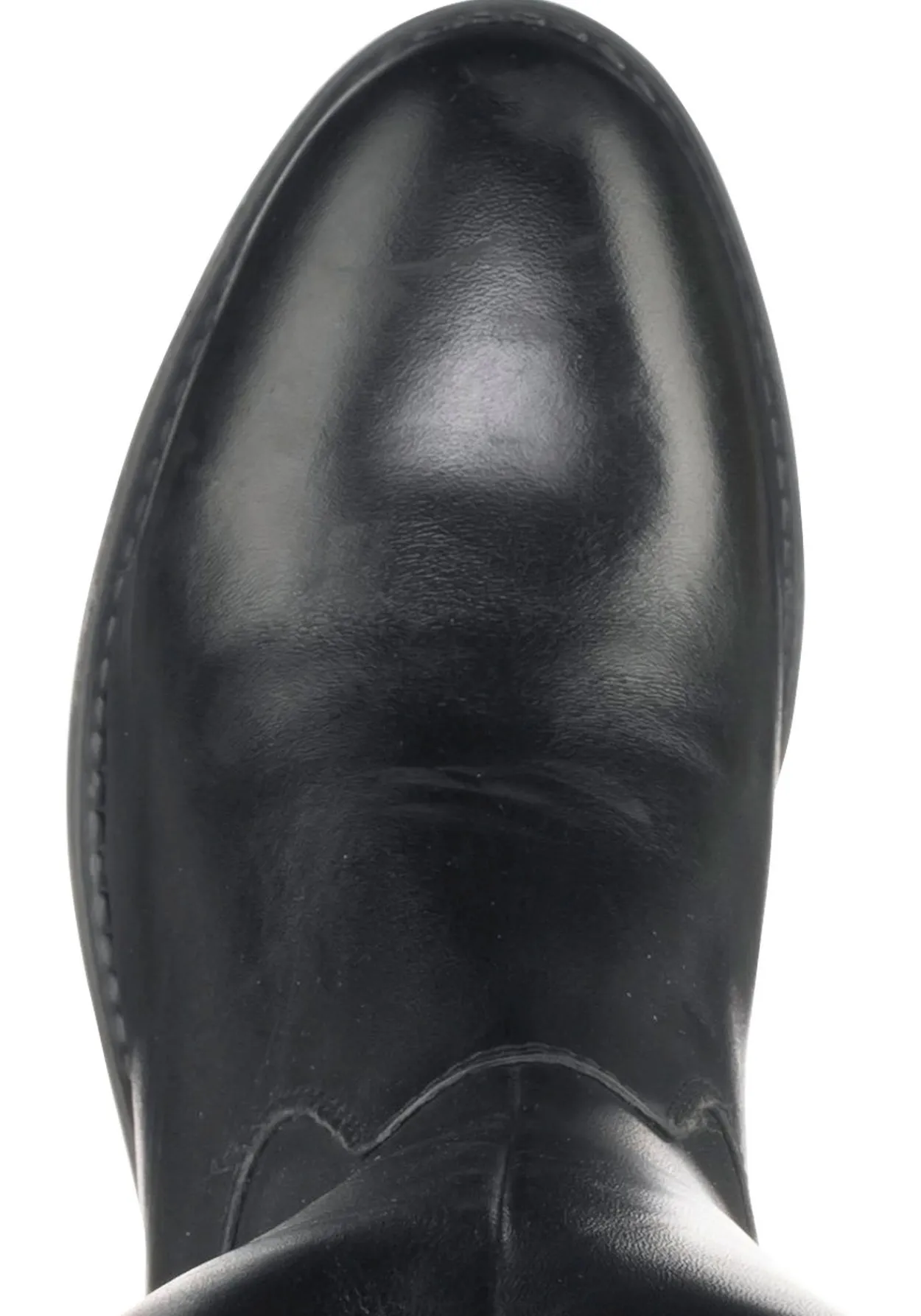 Weitschaftstiefel aus Leder mit Stretch-Einsatz<sheego Best