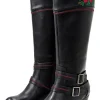 Weitschaftstiefel im Cowboy-Stil, mit Blumenstickerei<sheego by Joe Browns Sale