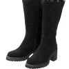 Weitschaftstiefel mit stark profilierter Sohle<sheego Discount