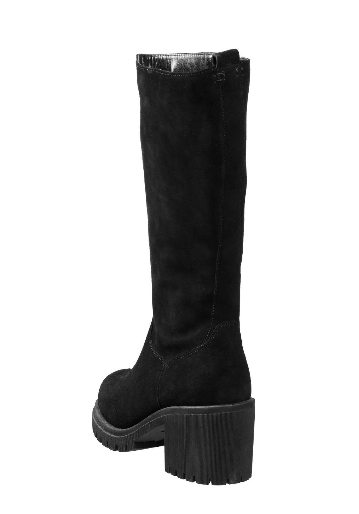 Weitschaftstiefel mit stark profilierter Sohle<sheego Discount