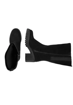 Weitschaftstiefel mit stark profilierter Sohle<sheego Discount