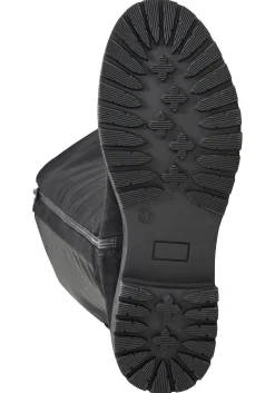 Weitschaftstiefel mit Stretcheinsatz, in Wildleder-Optik<sheego Discount
