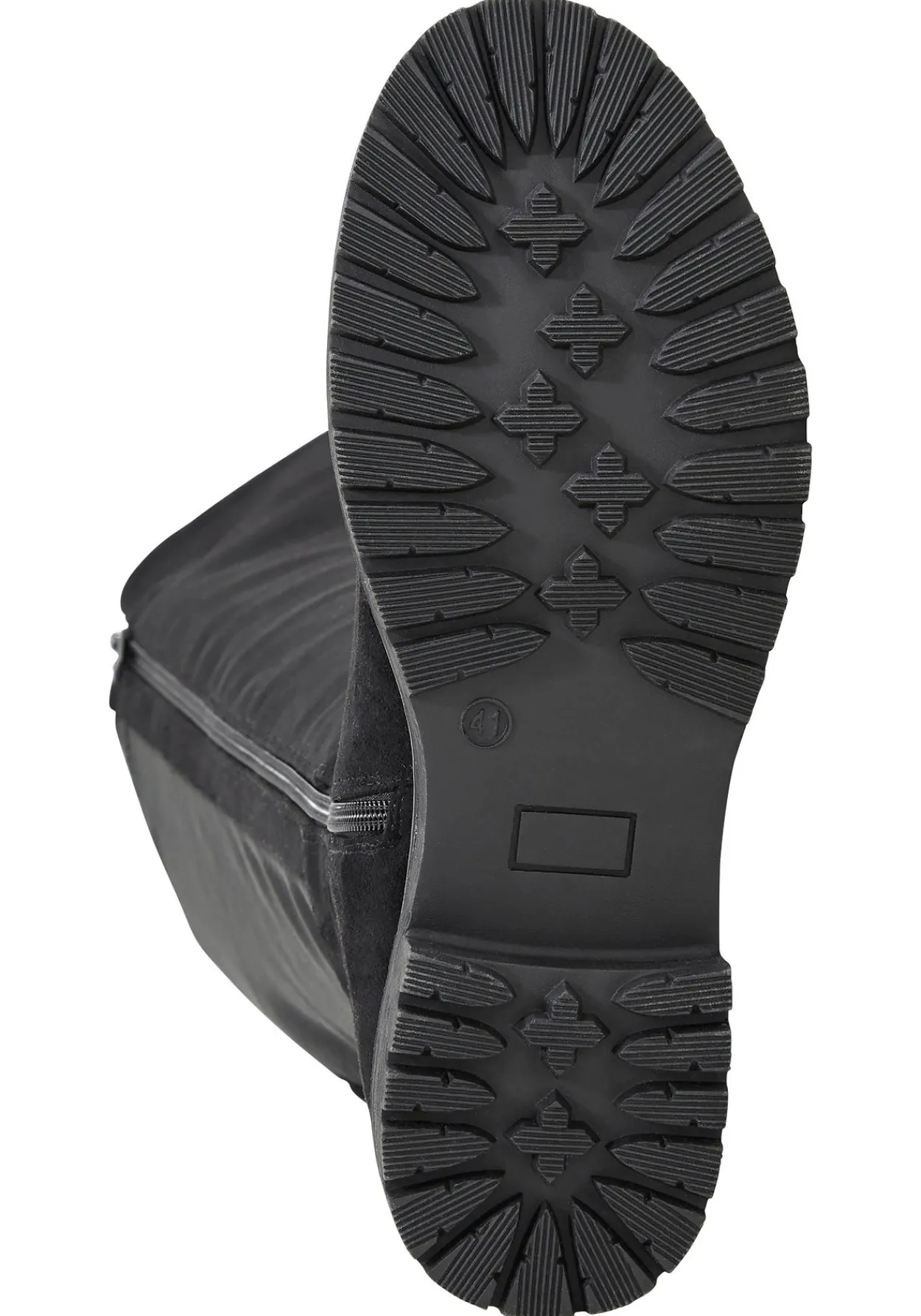 Weitschaftstiefel mit Stretcheinsatz, in Wildleder-Optik<sheego Discount