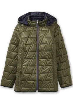 Wendesteppjacke mit Kapuze und Stehkragen<sheego Hot