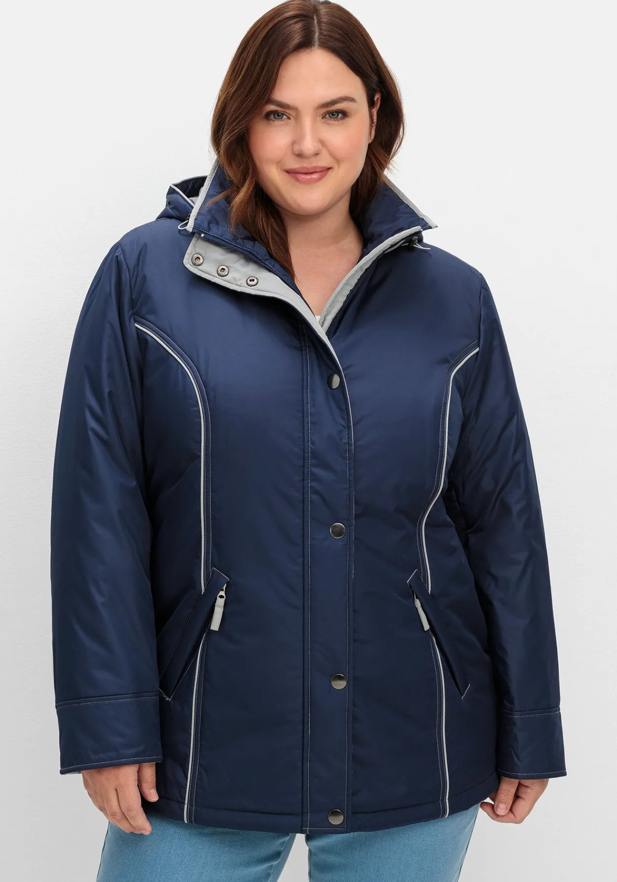 Wind- und wasserabweisende Funktionsjacke<sheego Sale