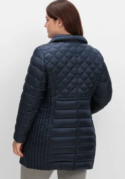 Winterjacke im Steppmix, mit feinem Schimmer<sheego Online